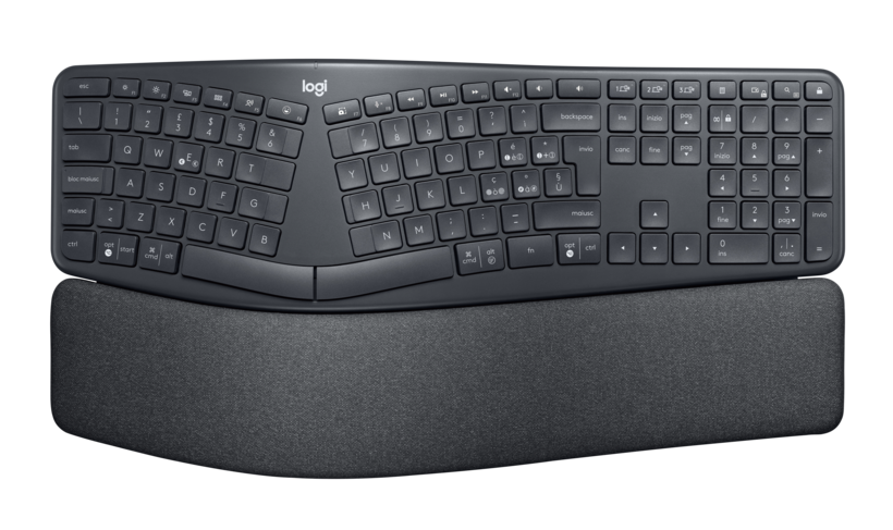 Logitech Bolt Ergo K860 Tastatur f.B.