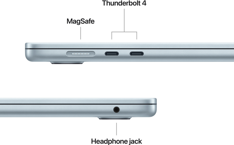 MacBook Air 15 Apple M4 16/256 GB cielo