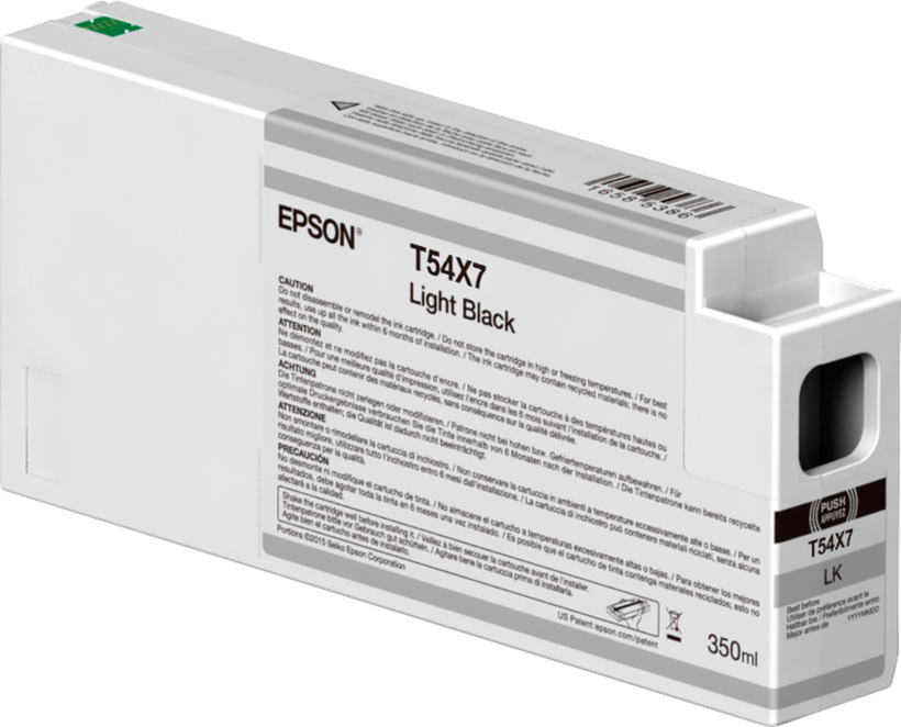 Epson T54X700 Tinte hellschwarz
