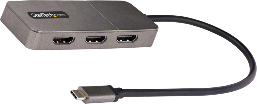 Adapter USB Typ C St - 3xHDMI Bu