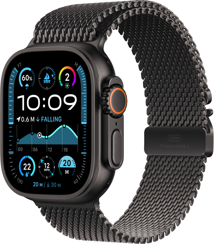 Apple Watch Ultra 2 LTE 49mm titane noir