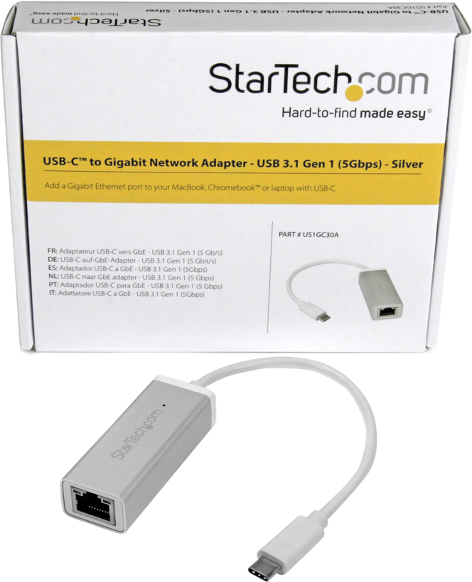 Adapter USB C - Gigabit Ethernet