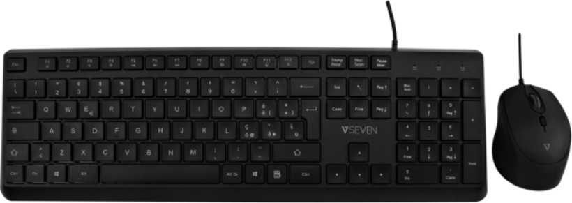 V7 CKU350 USB Pro Keyboard and Mouse Set