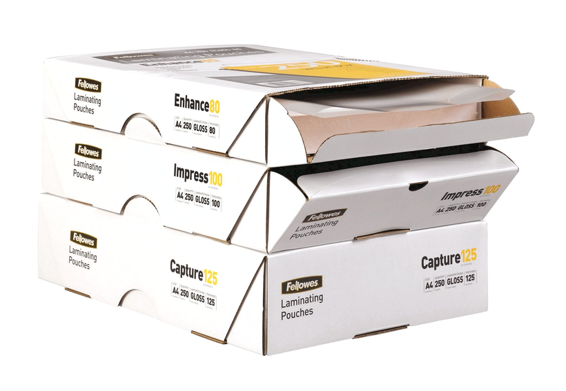 Woreczki do lam. Fellowes A4 125µ 250szt