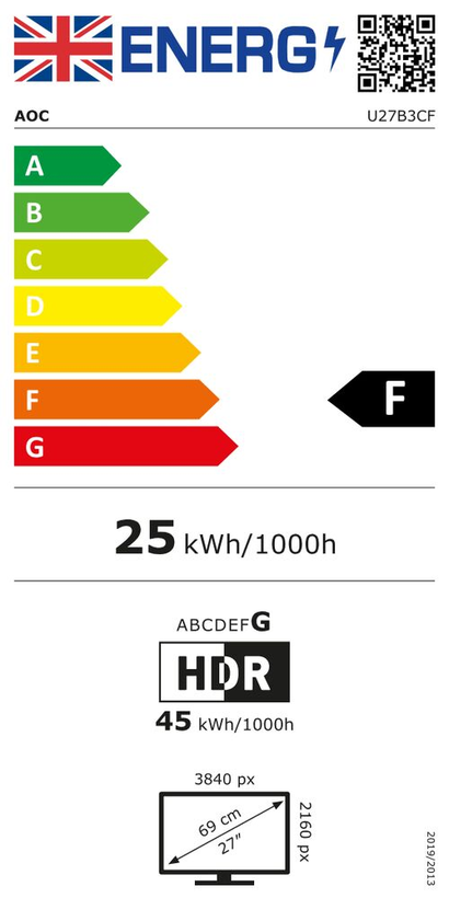 AOC U27B3CF Monitor