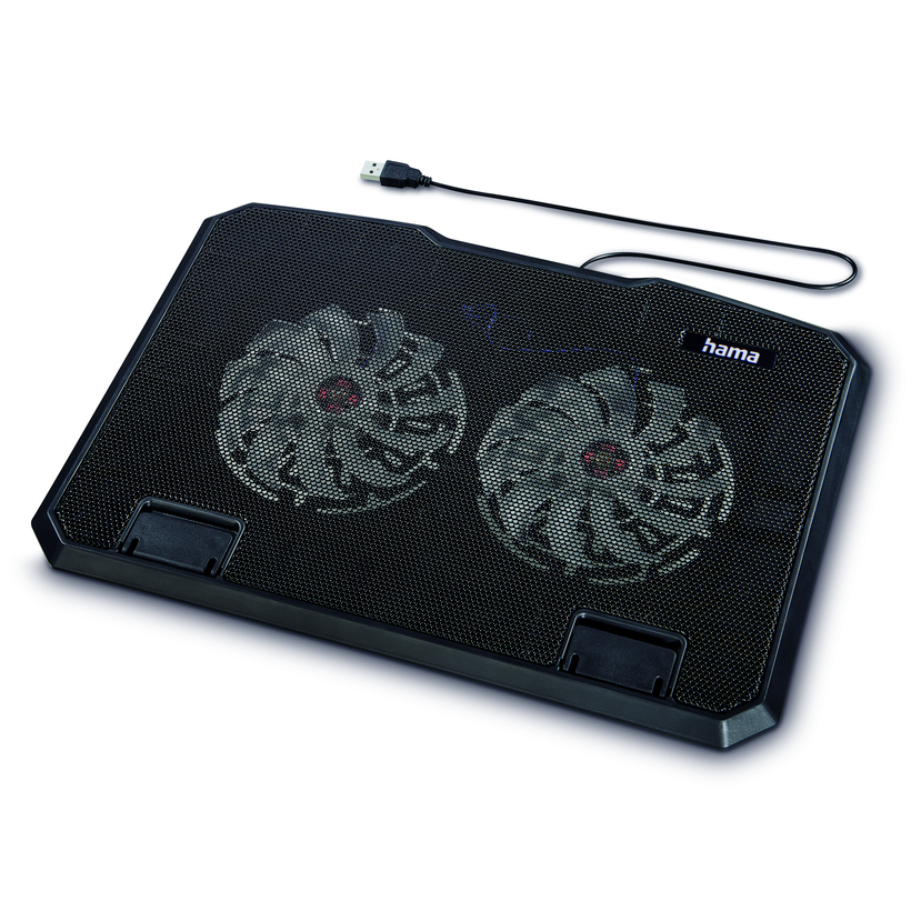 Hama Black Metal Tilting Notebook Cooler