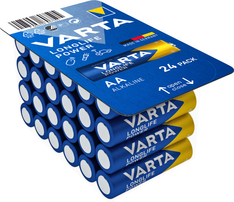 Piles AA LR06 Varta Longlife, x 24