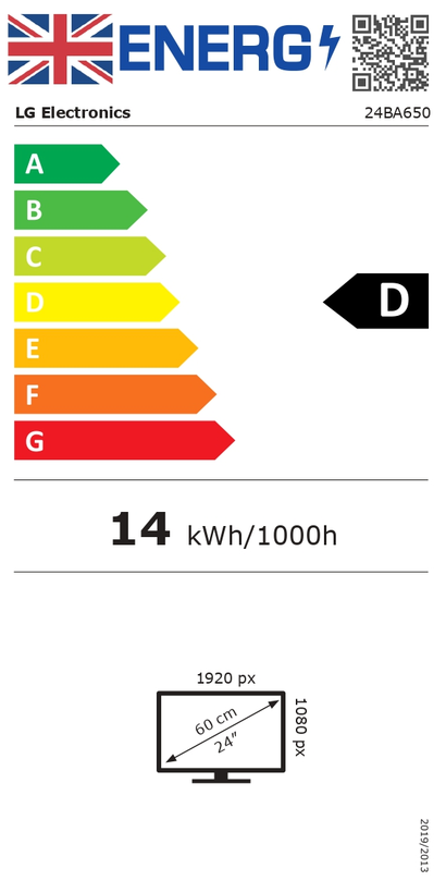 LG 24BA650-B Monitor