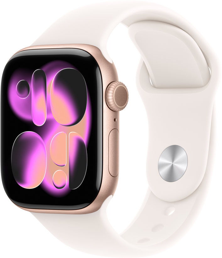 Apple Watch S11 GPS 42mm Alu oro rosa