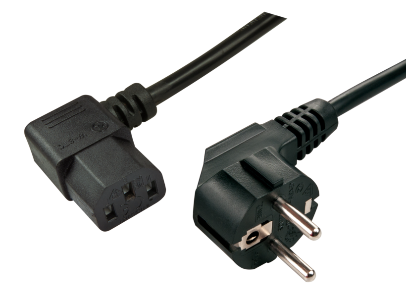 Power Cable Local/m - C13 2m Black