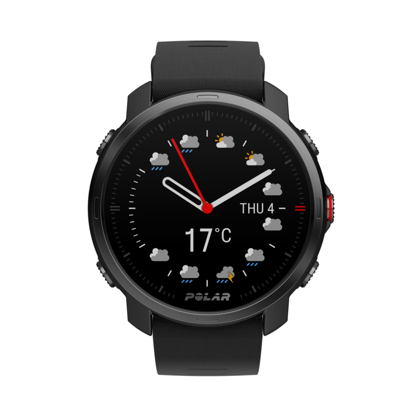Polar Grit X Watch GPS 47 mm schwarz