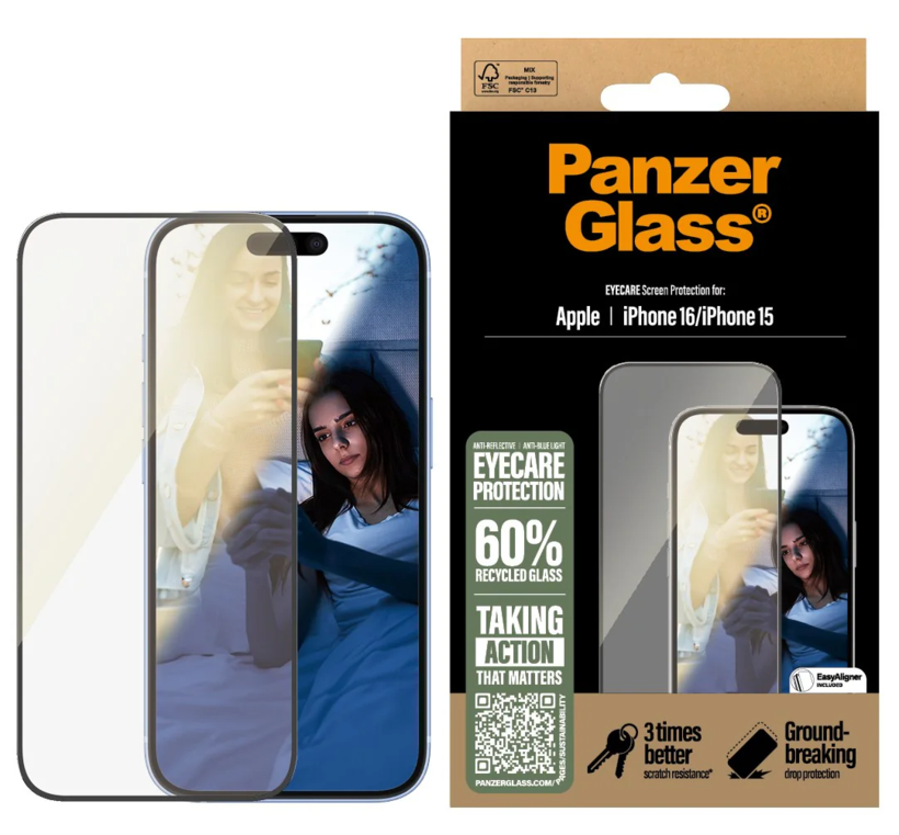 Ochranné sklo PanzerGlass iP16/15 UWF