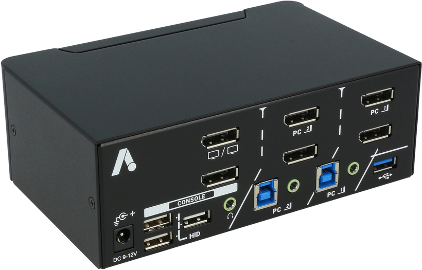 Switch KVM Articona DP DualHead 2 ports