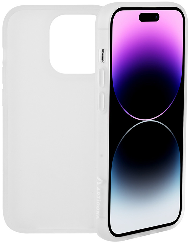 Coque ARTICONA GRS iPhone 14 Pro, blanc