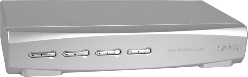Switch KVM Lindy Pro DVI-I USB 4 ports