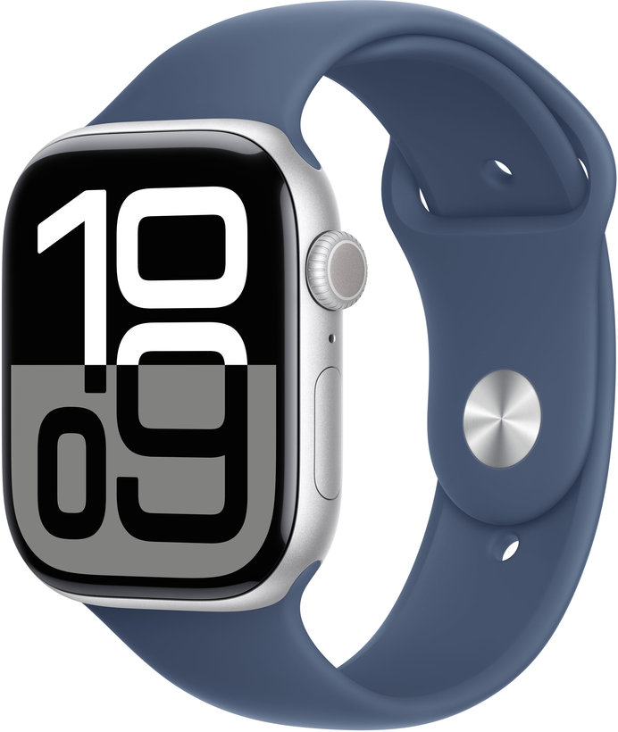 Apple Watch S10 LTE 46mm Alu silber