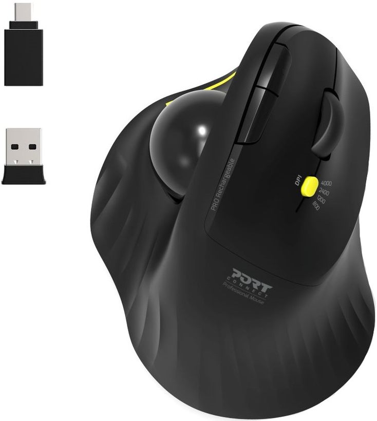 Port Ergonomic Trackball Mouse