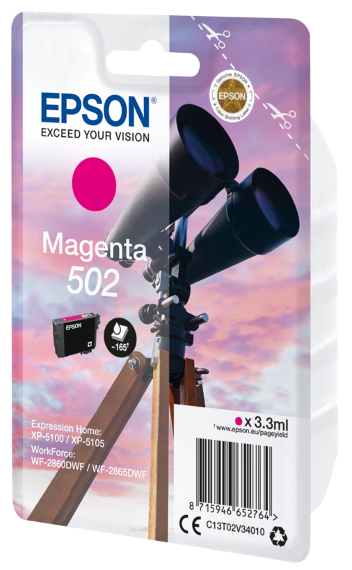 Epson 502 Tinte magenta