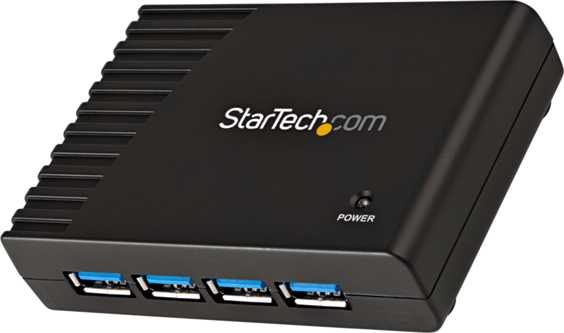 StarTech USB Hub 3.0 4-port Black