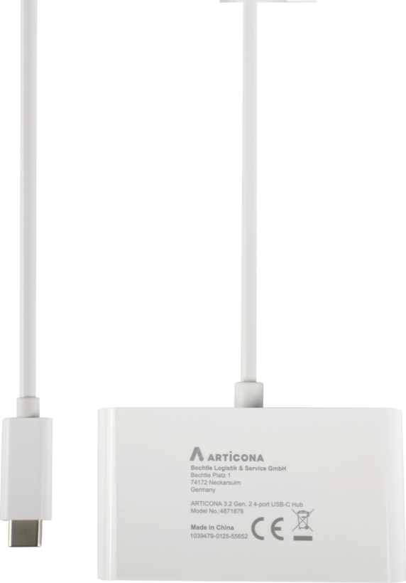 ARTICONA USB-C 3.2 Gen. 2 4-port Hub