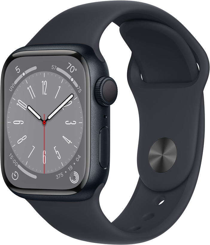 Apple Watch S8 GPS 41mm alu minuit