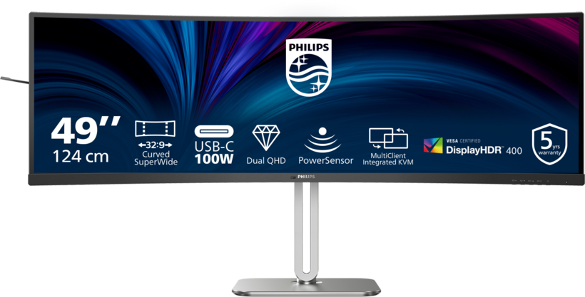 Philips 49B2U5900C Curved Monitor