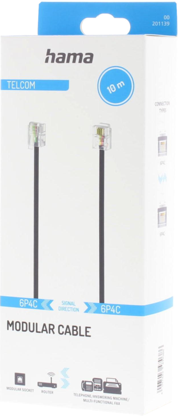 Kabel RJ11-RJ11 (6p4c) St 1:1 10 m