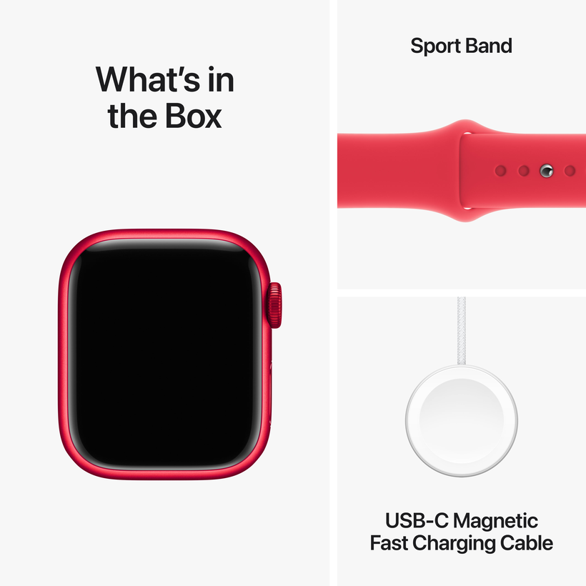 Apple Watch S9 GPS 41mm all. PRODUCT RED