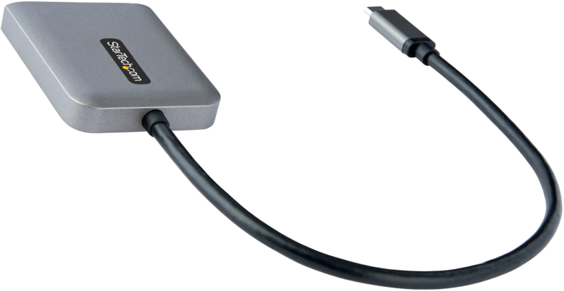 Adaptador USB tipo C m. - 2 x HDMI f.