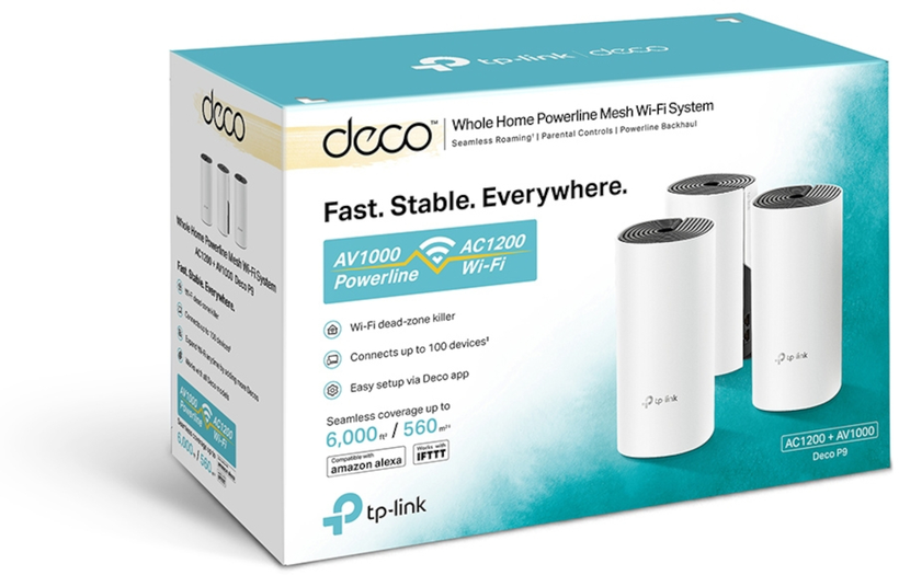 Buy Deco P9 Mesh Wi Fi System 3 Pack Deco P9 3 Pack