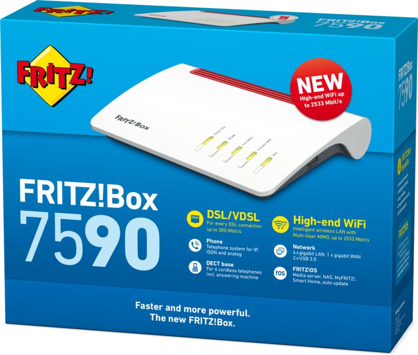 AVM FRITZ!Box 7590 WLAN Router