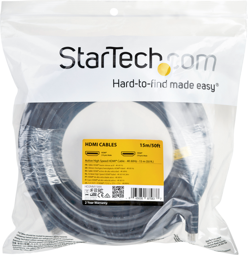 StarTech HDMI Kabel Aktiv 15 m