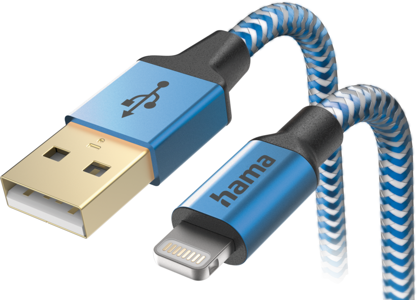 Câble Hama USB-A - Lightning, 1,5 m