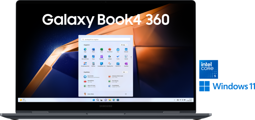 Samsung Book4 360 C5 8/256GB gray