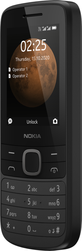 Nokia 225 Dual-SIM Mobile Phone Black
