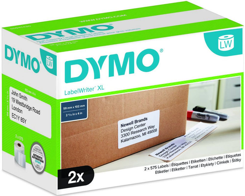 Dymo LW Versand-/Namensschild-Etiketten