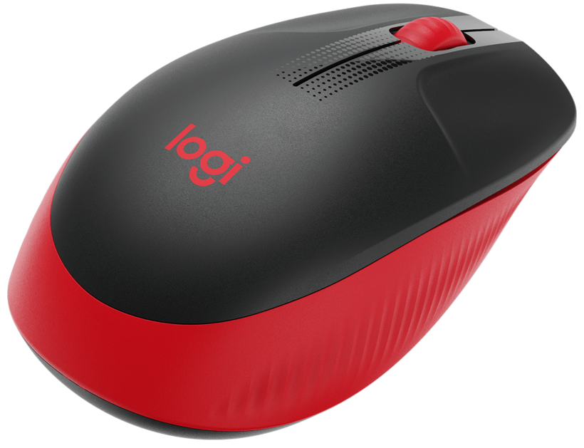 Logitech M190 Mouse Red
