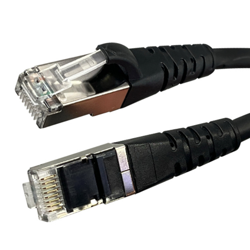 VIDEK Patch Cable S/FTP Cat6a 2m Black