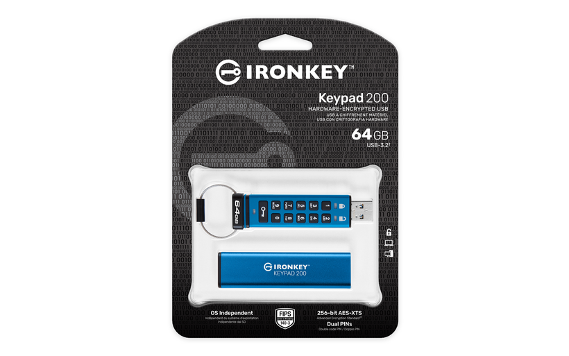 Kingston IronKey Keypad USB Stick 64GB