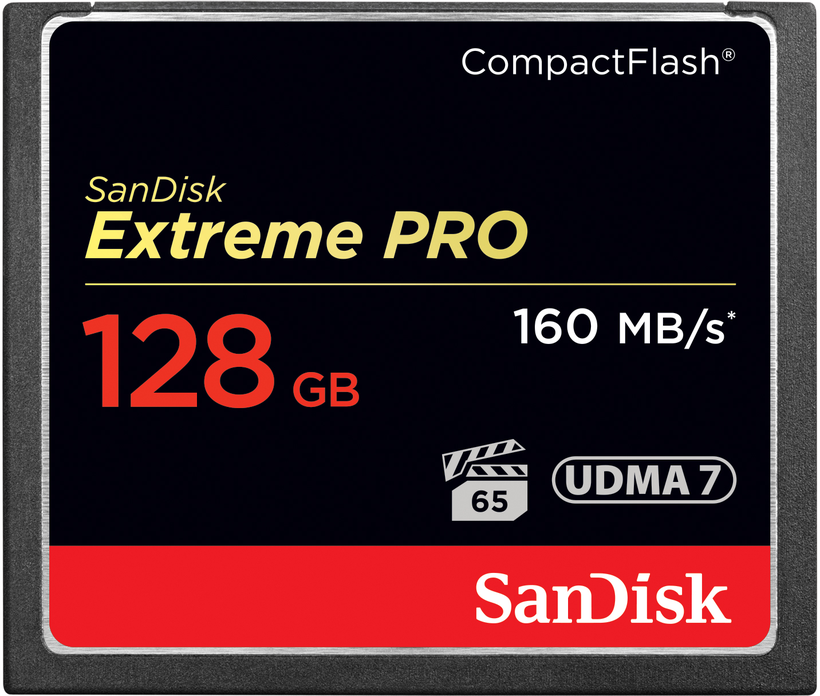 Scheda CF 128 GB SanDisk Extreme Pro
