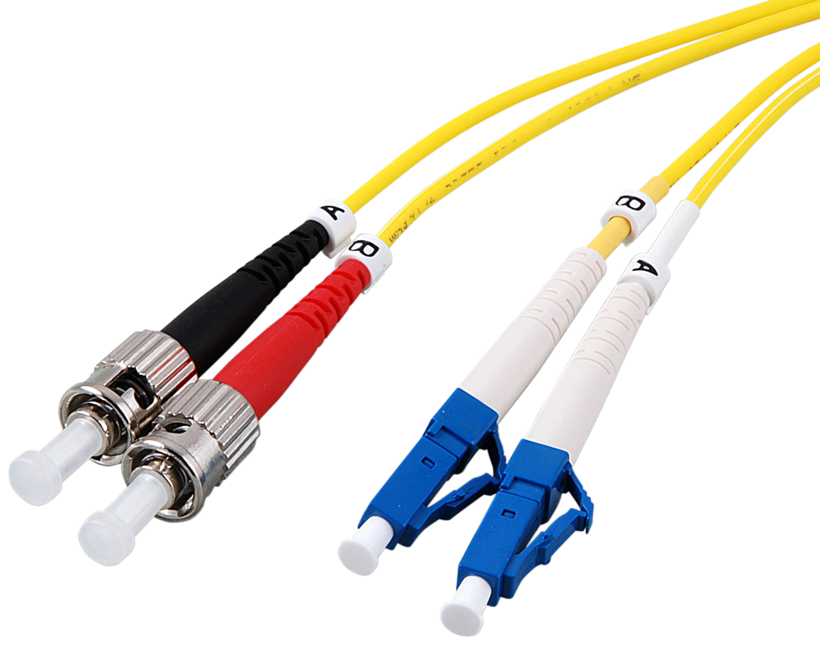 FO Duplex Patch Cable LC-ST 9/125µ 2m