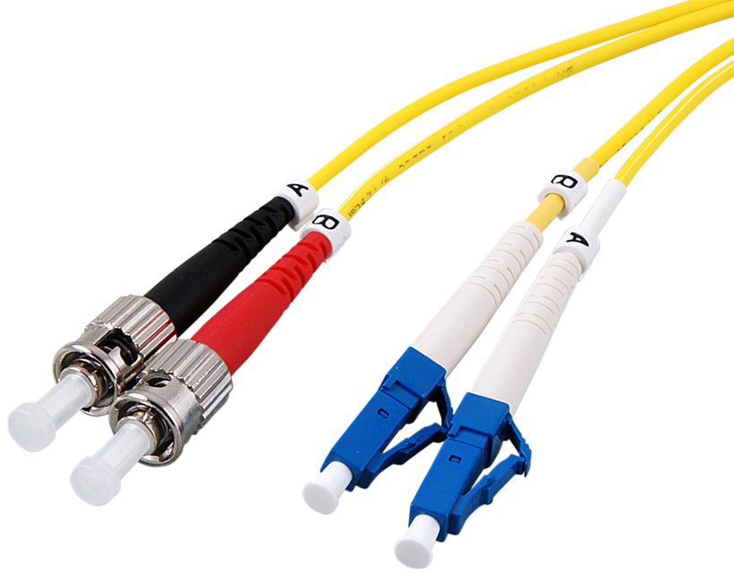 FO Duplex Patch Cable LC-ST 9/125µ 5m