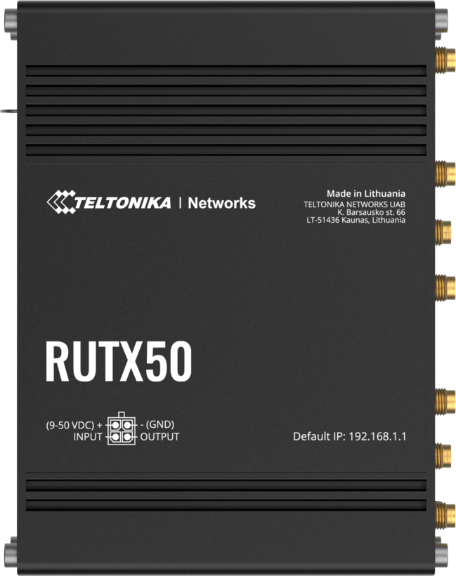 Router przemysłowy Teltonika RUTX50 5G
