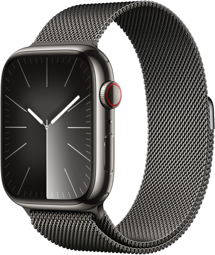 Apple Watch S9 9 LTE 45mm Stahl graphite (MRMX3QF/A) kaufen