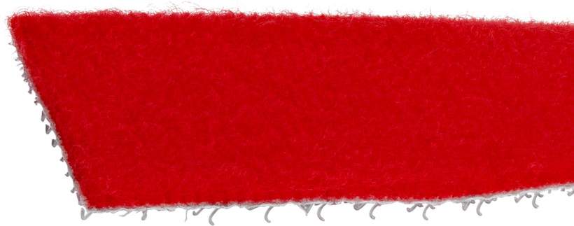 Hook-and-Loop Cable Tie Roll 15m Red 2x