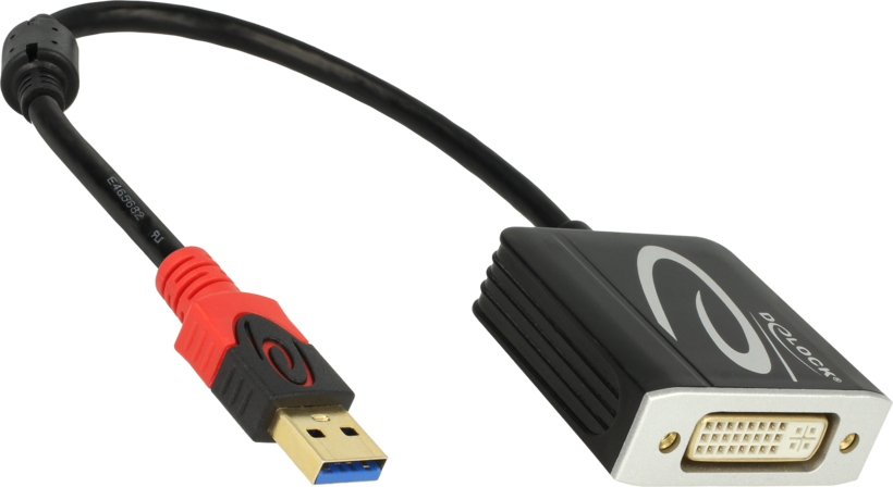 Adapter USB 3.0 A/m DVI-I/f