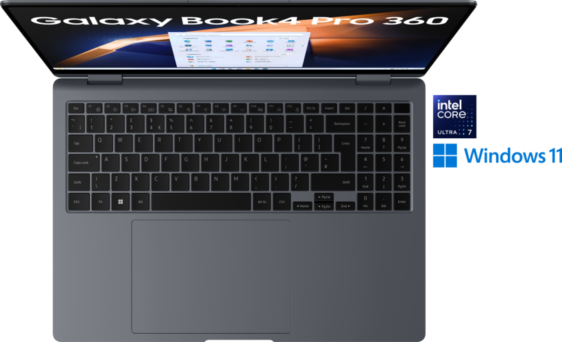 Samsung Book4 Pro 360 U7 16GB/1TB Grey
