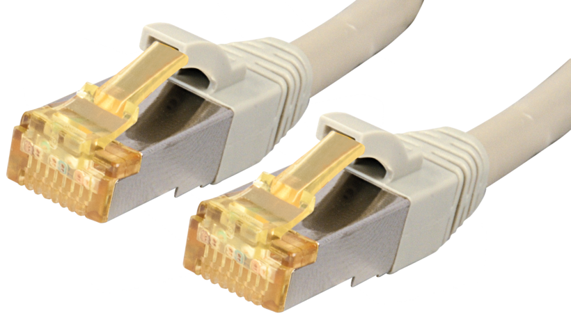 Patch Cable RJ45 S/FTP Cat6a 20m Grey