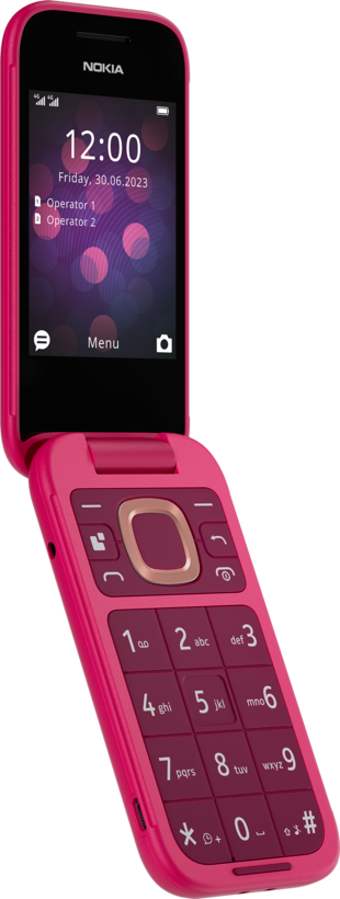 Nokia 2660 Flip Klapptelefon pink