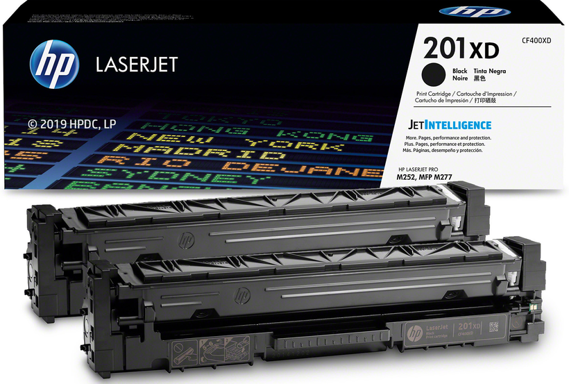 HP 201X Toner Black 2-pack